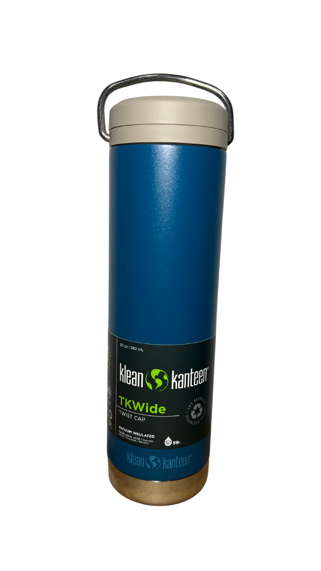 Botella Klean Kanteen TKWide 20 oz Twist Corsair