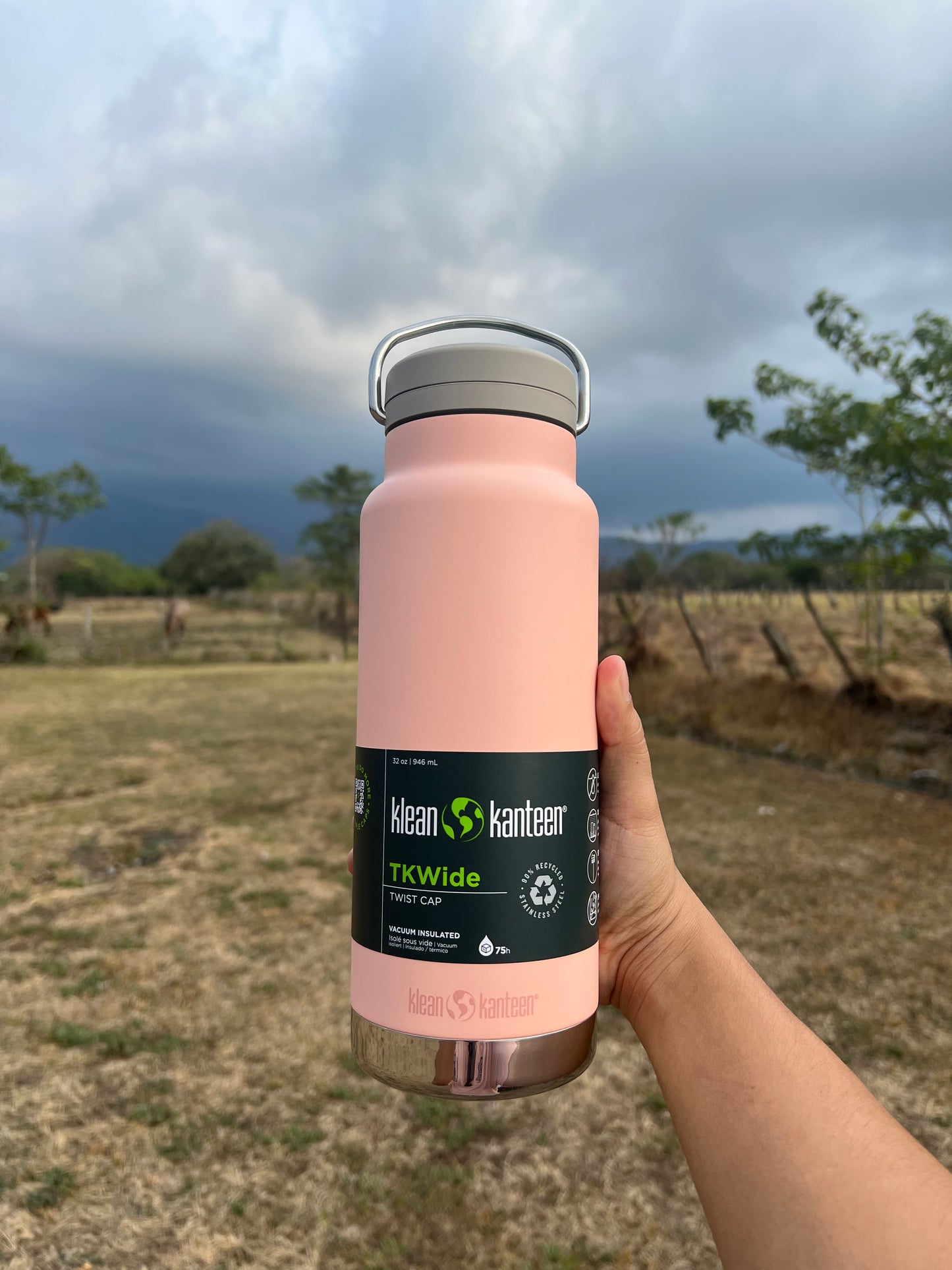 TKWide 32 oz Twist Peach Parfait