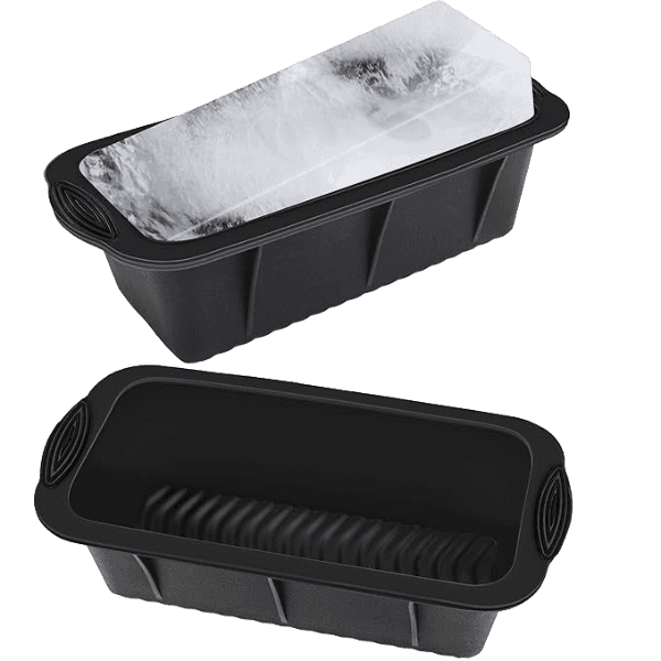 Moldes para bloques de hielo de silicona de 2.5Lbs. (1 unidad)